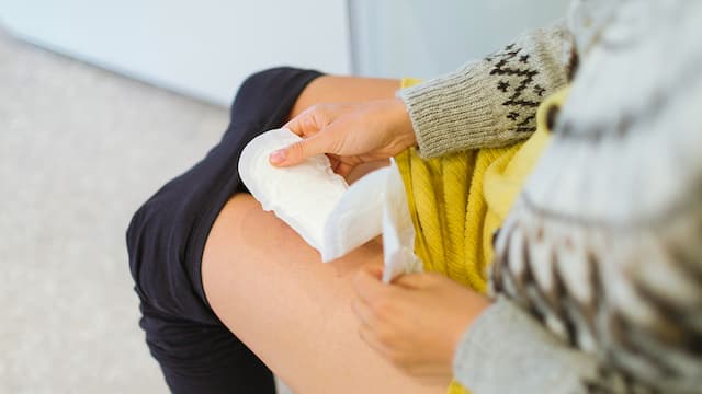 A new algae-based menstrual pad could stop leaks